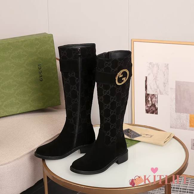 Kitlife Gucci Boots Black 05 - 1