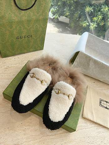 kitlife Gucci Womens Princetown GG Slipper - 002