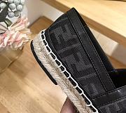 kitlife fendi Espadrilles Black fabric espadrilles shoes - 000 - 5