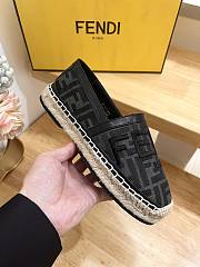 kitlife fendi Espadrilles Black fabric espadrilles shoes - 000 - 2