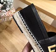 kitlife fendi Espadrilles Black fabric espadrilles shoes - 001 - 5