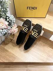 kitlife fendi Espadrilles Black fabric espadrilles shoes - 002 - 5