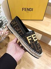 kitlife fendi Espadrilles Black fabric espadrilles shoes - 002 - 3