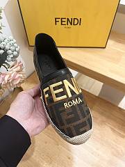 kitlife fendi Espadrilles Black fabric espadrilles shoes - 002 - 2