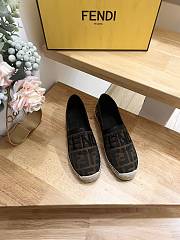 kitlife fendi Espadrilles Black fabric espadrilles shoes - 003 - 1