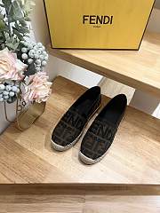 kitlife fendi Espadrilles Black fabric espadrilles shoes - 003 - 6