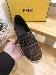kitlife fendi Espadrilles Black fabric espadrilles shoes - 003 - 5