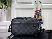 kitlife Louis Vuitton Neo Alpha Monogram Eclipse bag - 11.0 x 18.5 x 6.5 cm - 1