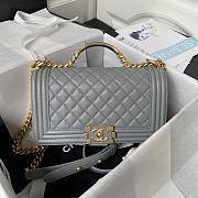 Kitlife Chanel Boy Gray bag 2023 - 25cm - 1