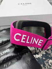 CELINE EYEWEAR Studded ski goggles Sunglasses Pink - 2