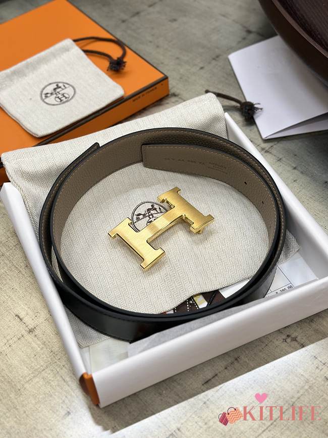 Kitlife Hermes 3.2 cm Belt - 005 - 1