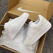 kitlife Nike Air Force 1 Low Louis Vuitton White Sneaker  - 2