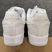 kitlife Nike Air Force 1 Low Louis Vuitton White Sneaker  - 3