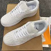 kitlife Nike Air Force 1 Low Louis Vuitton White Sneaker  - 4