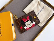 Kitlife louis Vuitton Minnie Mouse Coin & Card Holder 0 -  8 x 14.5 x 1 cm - 2