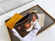 Kitlife louis Vuitton Minnie Mouse Coin & Card Holder 3 - 8 x 14.5 x 1 cm - 6