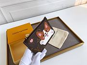 Kitlife louis Vuitton Minnie Mouse Coin & Card Holder 3 - 8 x 14.5 x 1 cm - 3