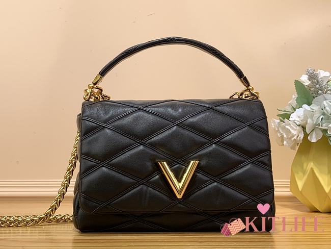 Kiltife lousi vuitton GO-14 MM Twist lock Black - 23 x 16 x 10 cm - 1