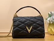 Kiltife lousi vuitton GO-14 MM Twist lock Black - 23 x 16 x 10 cm - 1