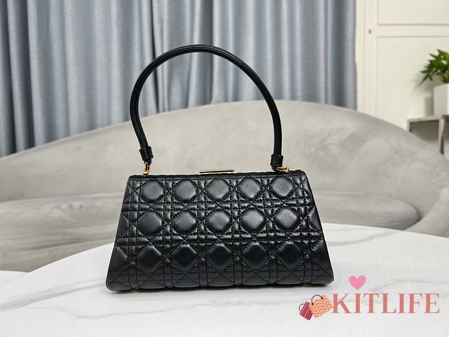 Kitlife Dior top handle black bag - 26 x 9 x 14.5 cm - 1