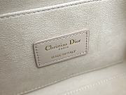 Kitlife Dior MEDIUM BOSTON BAG Box Calfskin Beige - 19 x 15 x 15 cm - 6