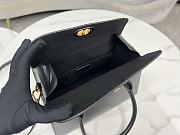 Kitlife Dior MEDIUM BOSTON BAG Box Calfskin Bag - 29 x 22 x 15 cm - 4