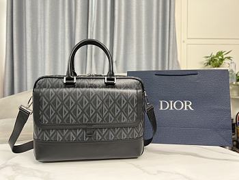 Kitlife DIOR HIT THE ROAD BRIEFCASE Black bag - 36.5 x 26 x 11 cm