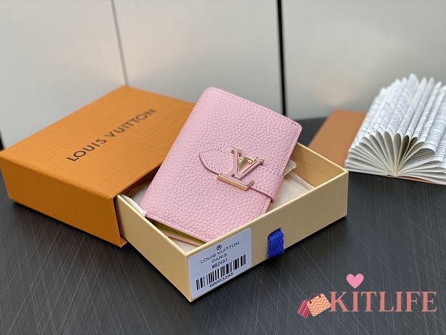 kitlife louis vuitton Capucines Vertical pink - 9 x 12 x 1 cm - 1