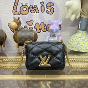 Kitlife louis vuitton GO-14 MM Twist lock Black - 15x10x6.5 cm - 1