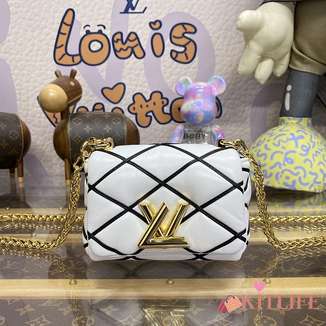 Kitlife louis vuitton GO-14 MM Twist lock White - 15x10x6.5 cm - 1