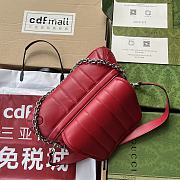 Kitlife Gucci Horsebit Red Chain2023 bag - 27x11x5 cm - 6