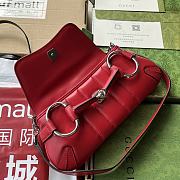 Kitlife Gucci Horsebit Red Chain2023 bag - 27x11x5 cm - 3