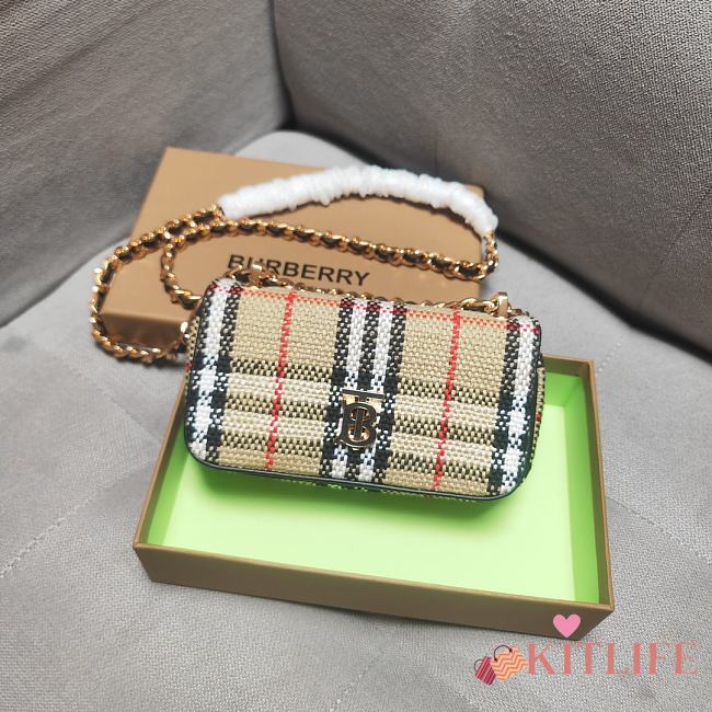 kitlife Burberry crossbody bag - 17x3.5x10 cm - 1