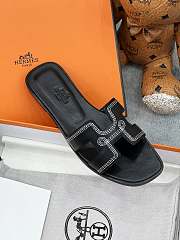 kitlife Hermes Sandal Black 2023 - 000 - 3