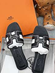 kitlife Hermes Sandal Black 2023 - 000 - 6