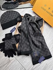kitlife louis vuitton onn set 3 items Scart/glove/hat - 000 - 4
