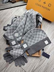 kitlife louis vuitton onn set 3 items Scart/glove/hat - 001 - 2