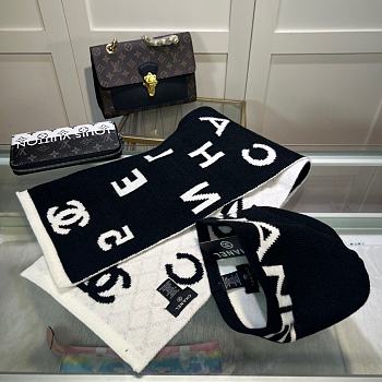 kitlife chanel one set 2 items Scart/hat - 02