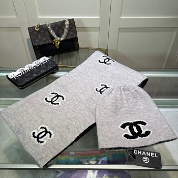 kitlife chanel one set 2 items Scart/hat - 06