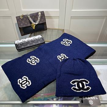 kitlife chanel one set 2 items Scart/hat - 07