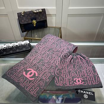 kitlife chanel one set 2 items Scart/hat - 09