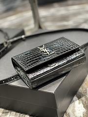 kitlife SAINT LAURENT  BLACK BELT BAG - 18x12x4.5 cm - 5