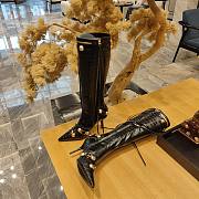 kitlife BALENCIAGA Le cagole leather heel boots black  - 6