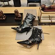 kitlife BALENCIAGA Le cagole leather boots black - 3