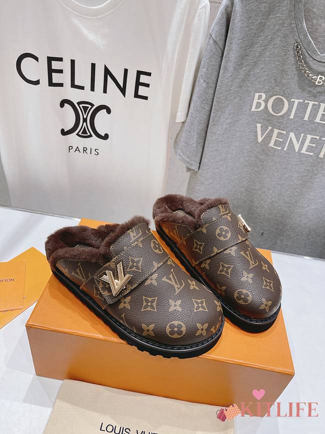 kitlife Louis Vuitton cosy flat comfort clogs Brown  - 1