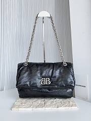 Kitlife Balenciaga Monaco shoulder bag black - 27.9 x 18 x 9.9 cm - 1