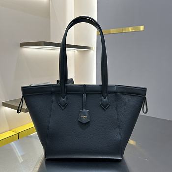 kitlife Fendi Origami tote black bag - 27x15x27 cm