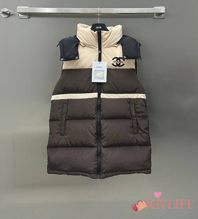 kitlife chanel JACKET brown-white - 1