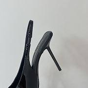 kitlife Saint Laurent Women's 105 Patent Slingback black Pump - 4.5in heel  - 5