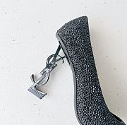 kitlife YSL Crystal Embellished Pump black  Heels 10cm - 6